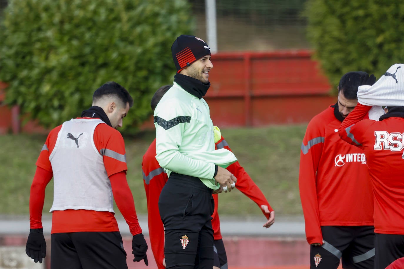 Fotos: Entrenamiento del Sporting (01/02/23)