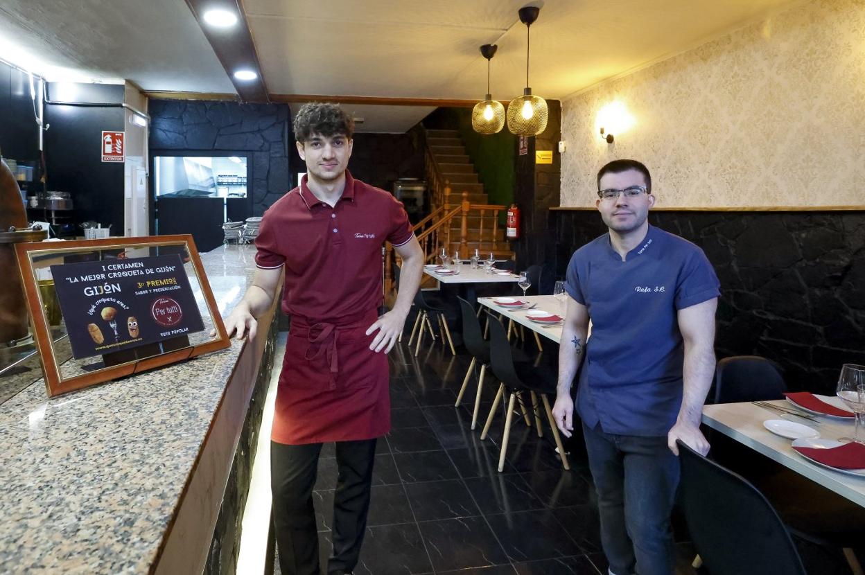 Rafael Suárez y Cristian García. 