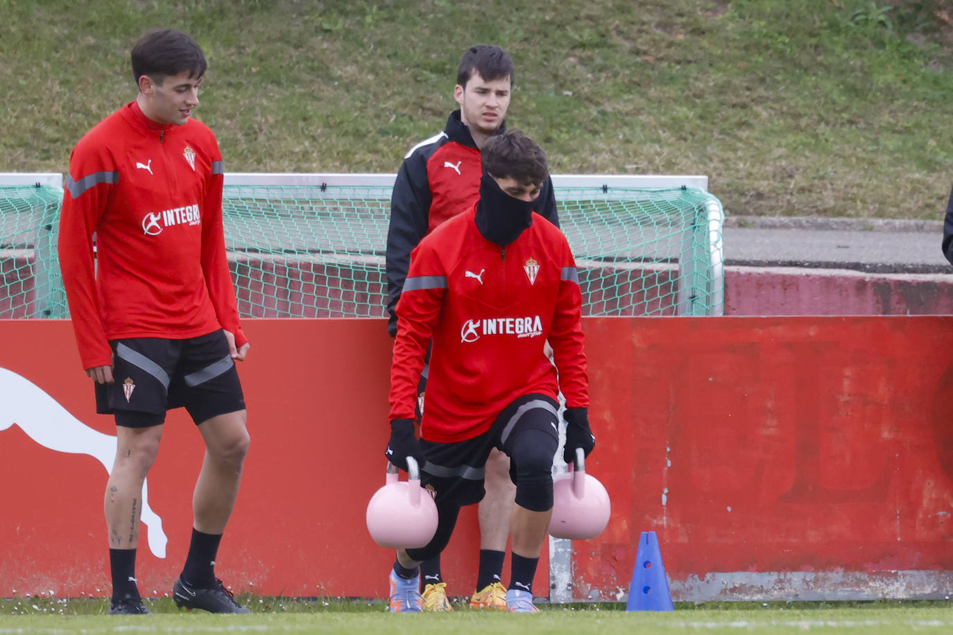 Fotos: Entrenamiento del Sporting (07/02/2023)