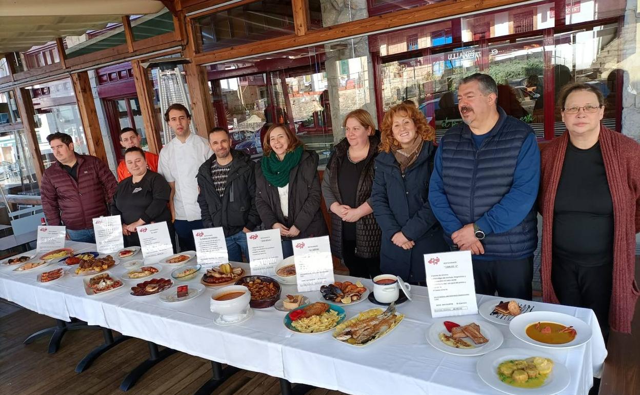 Presentación de las Jornadas Gastronómicas de Tazones. 