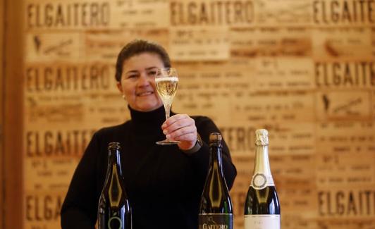 María Cardín del Grupo El Gaitero. 