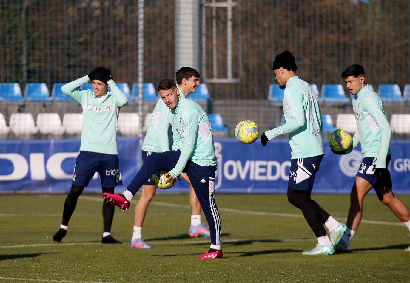 Fotos: Entrenamiento del Oviedo (11/02/23)