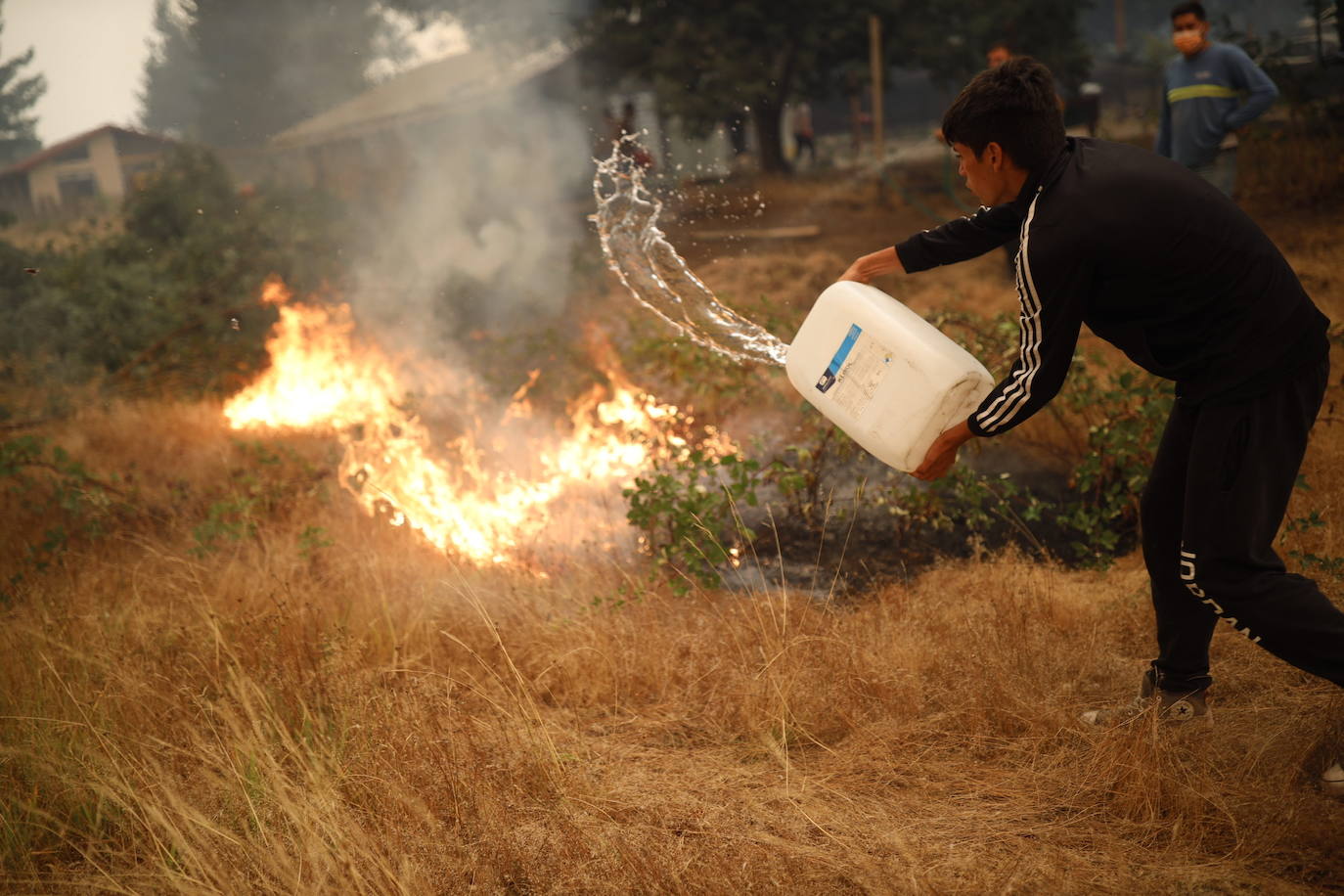 Fotos: El infierno de fuego de Chile