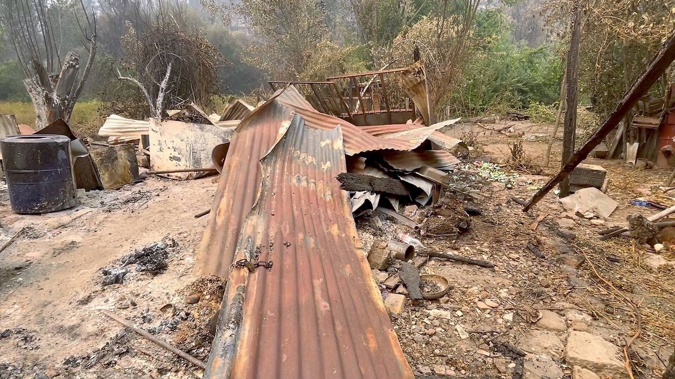 Fotos: El infierno de fuego de Chile