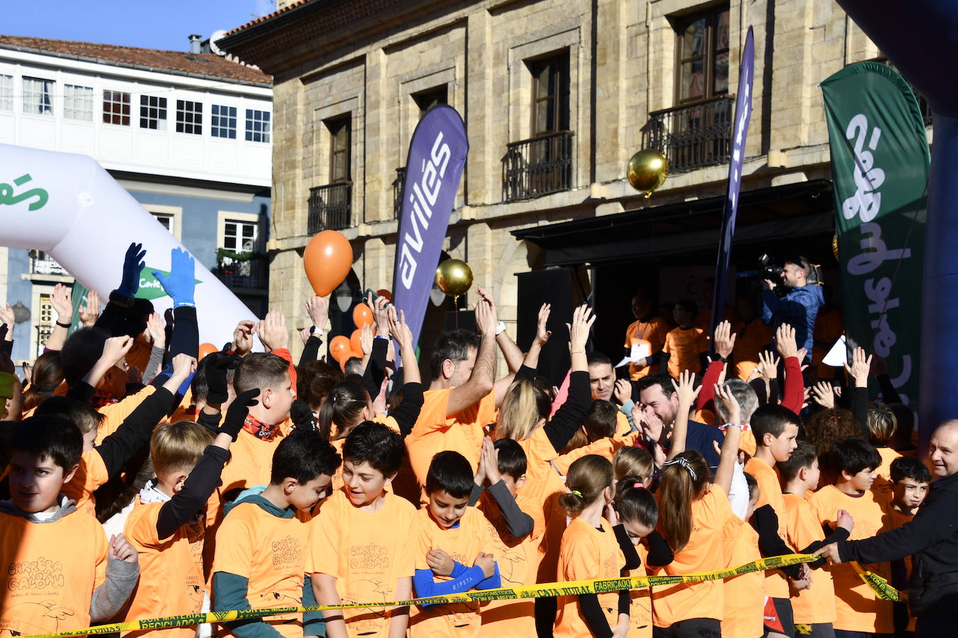 Fotos: Asturias, en lucha contra el cáncer infantil: las imágenes de la Carrera Galbán