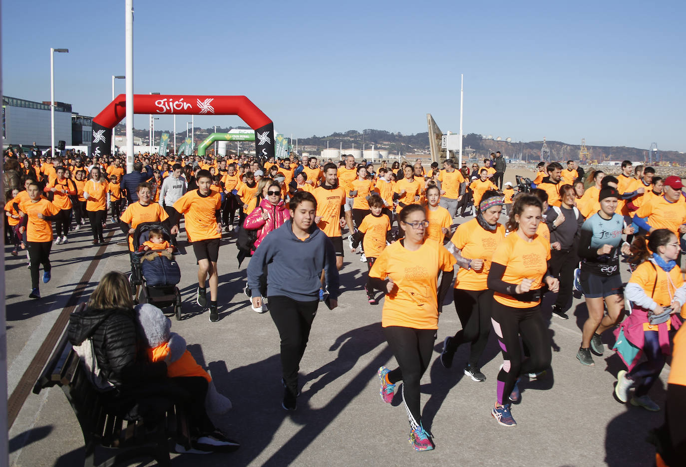 Fotos: Asturias, en lucha contra el cáncer infantil: las imágenes de la Carrera Galbán