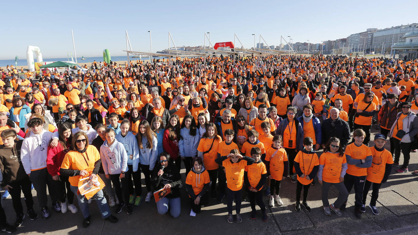 Fotos: Asturias, en lucha contra el cáncer infantil: las imágenes de la Carrera Galbán