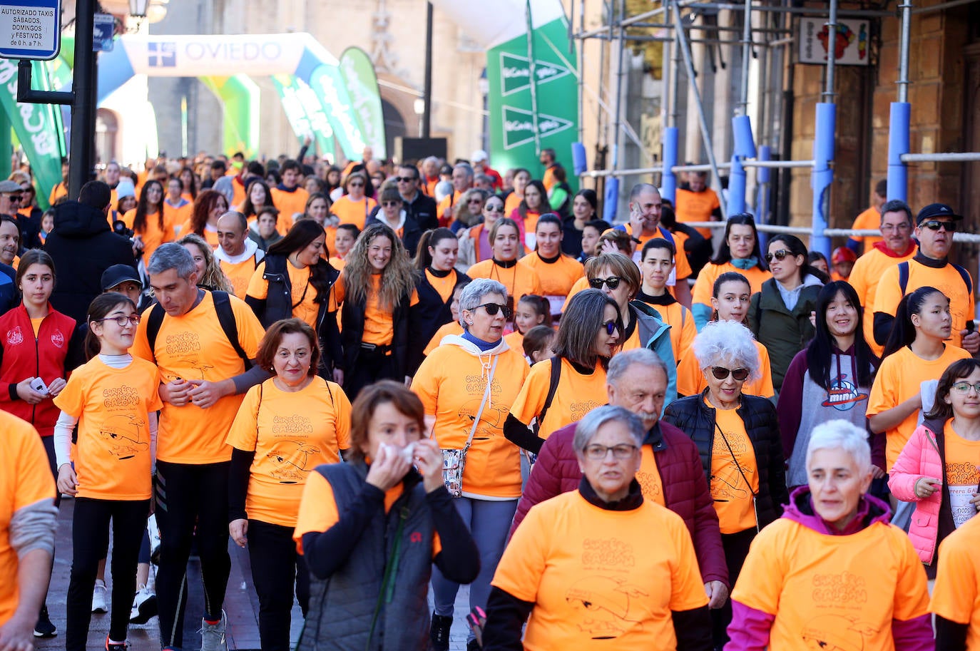 Fotos: Asturias, en lucha contra el cáncer infantil: las imágenes de la Carrera Galbán