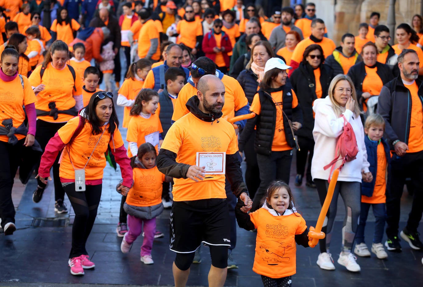 Fotos: Asturias, en lucha contra el cáncer infantil: las imágenes de la Carrera Galbán