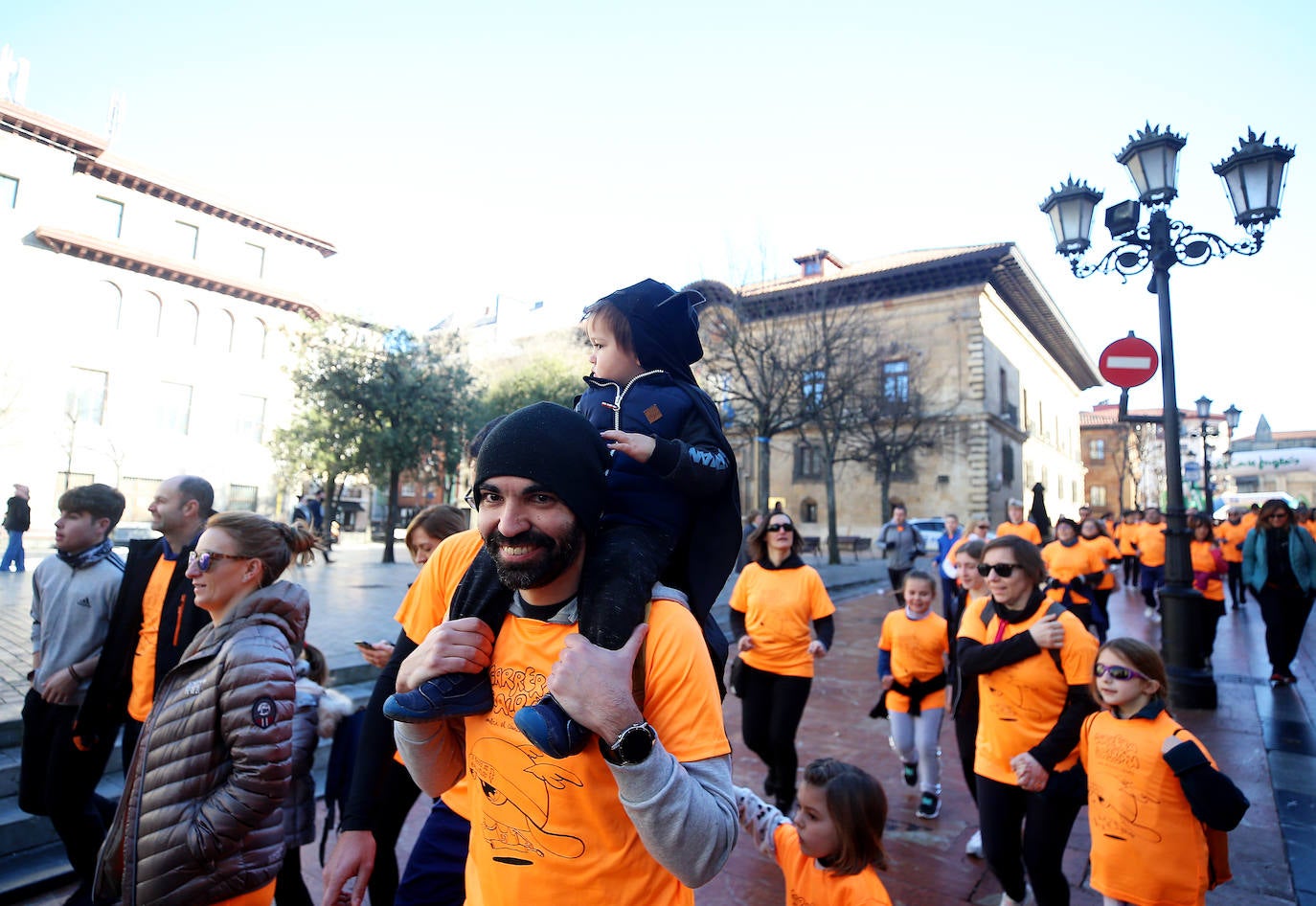 Fotos: Asturias, en lucha contra el cáncer infantil: las imágenes de la Carrera Galbán