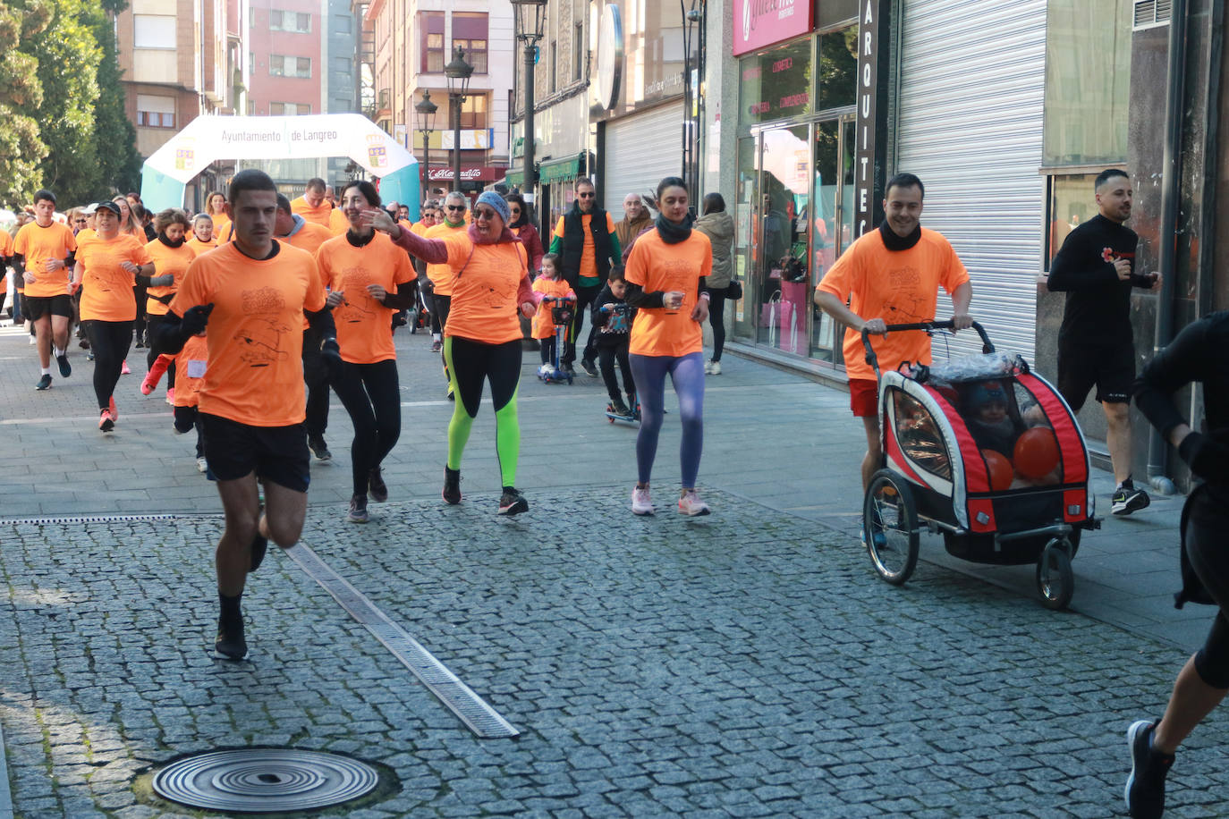 Fotos: Asturias, en lucha contra el cáncer infantil: las imágenes de la Carrera Galbán