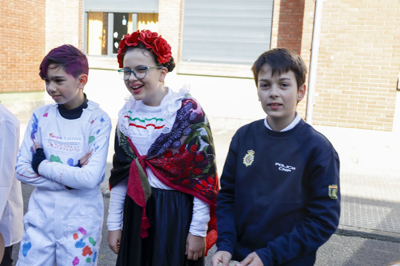 Fotos: El carnaval más colorido en los colegios asturianos