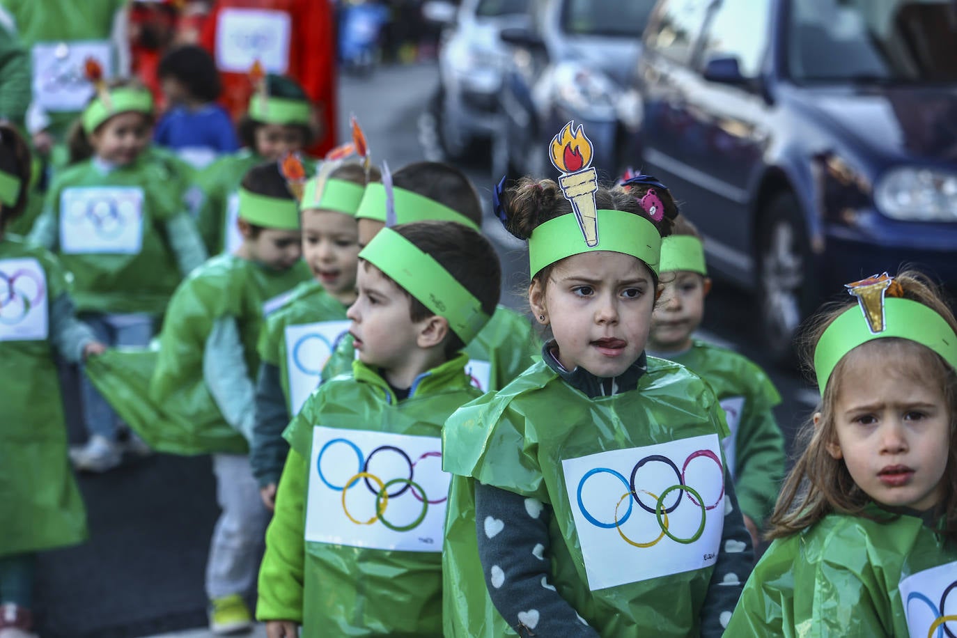 Fotos: El carnaval más colorido en los colegios asturianos