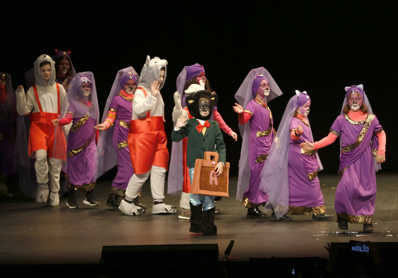 Fotos: Un Desfile Infantil de Antroxu en Gijón de lo más reivindicativo