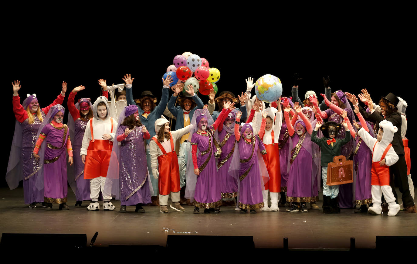 Fotos: Un Desfile Infantil de Antroxu en Gijón de lo más reivindicativo