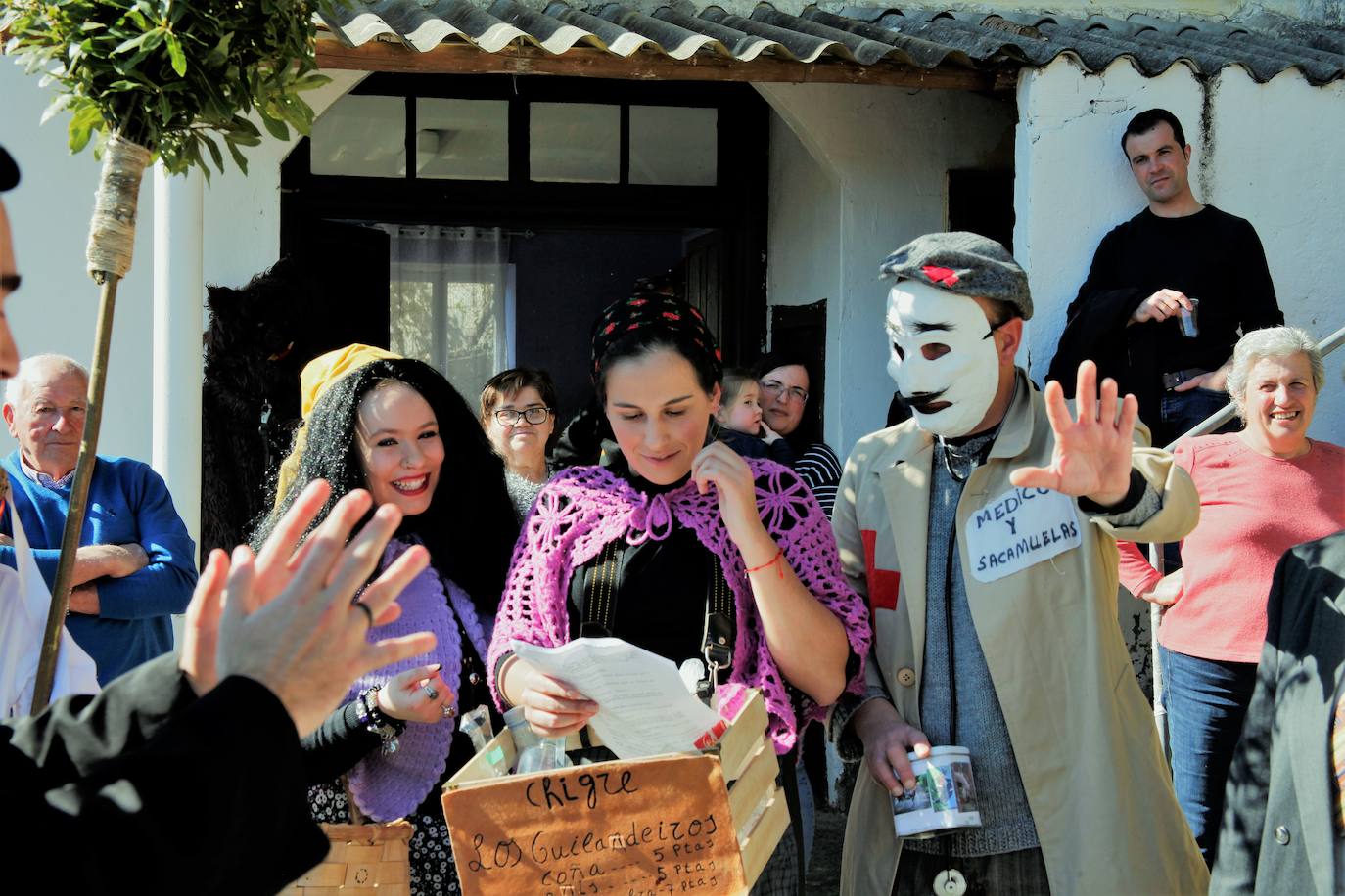 Fotos: Los guilandeiros vuelven a hacer trastadas