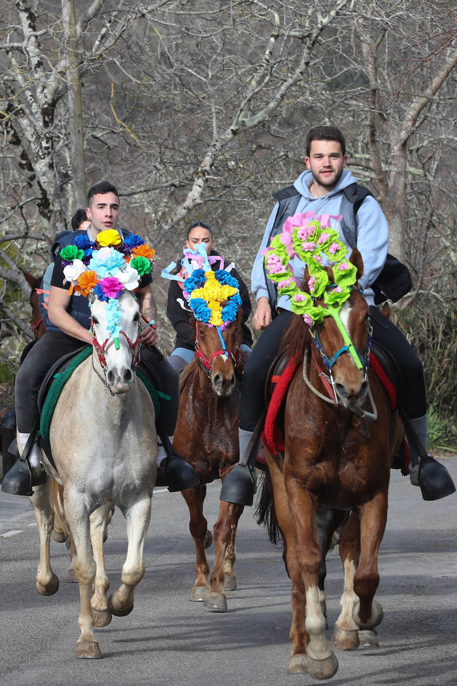 Fotos: Nuria Cueto, primera aguinaldera de Cazo