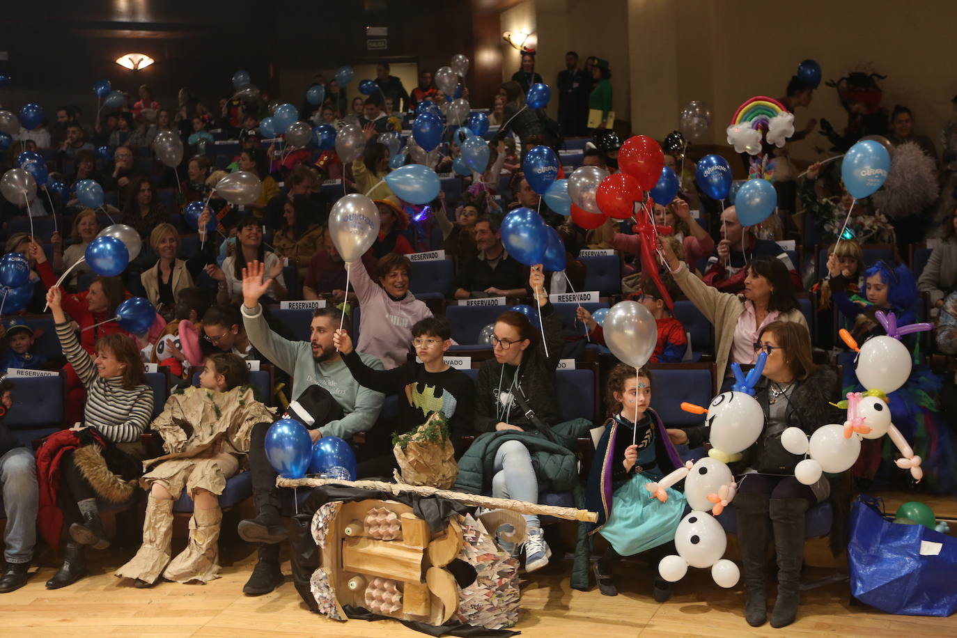 Fotos: Concurso de disfraces infantiles en el Auditorio de Oviedo