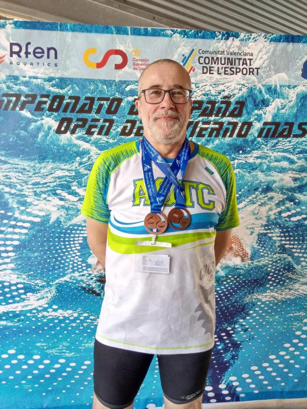 Manuel Crespo se sube tres veces al podio El Comercio Diario de Asturias