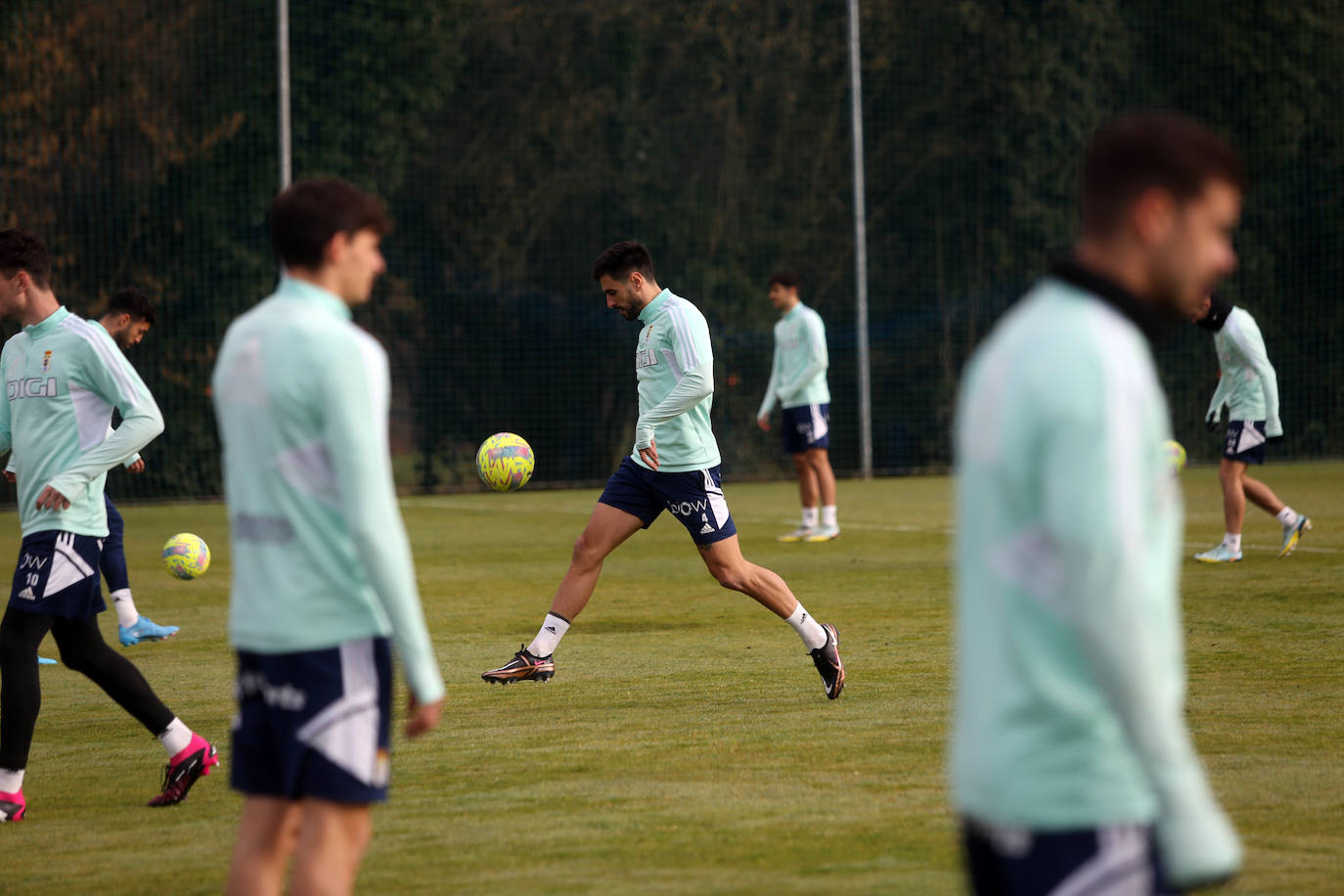 Fotos: Entrenamiento del Real Oviedo (24/02/2023)