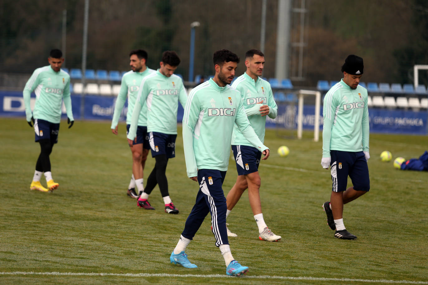 Fotos: Entrenamiento del Real Oviedo (24/02/2023)