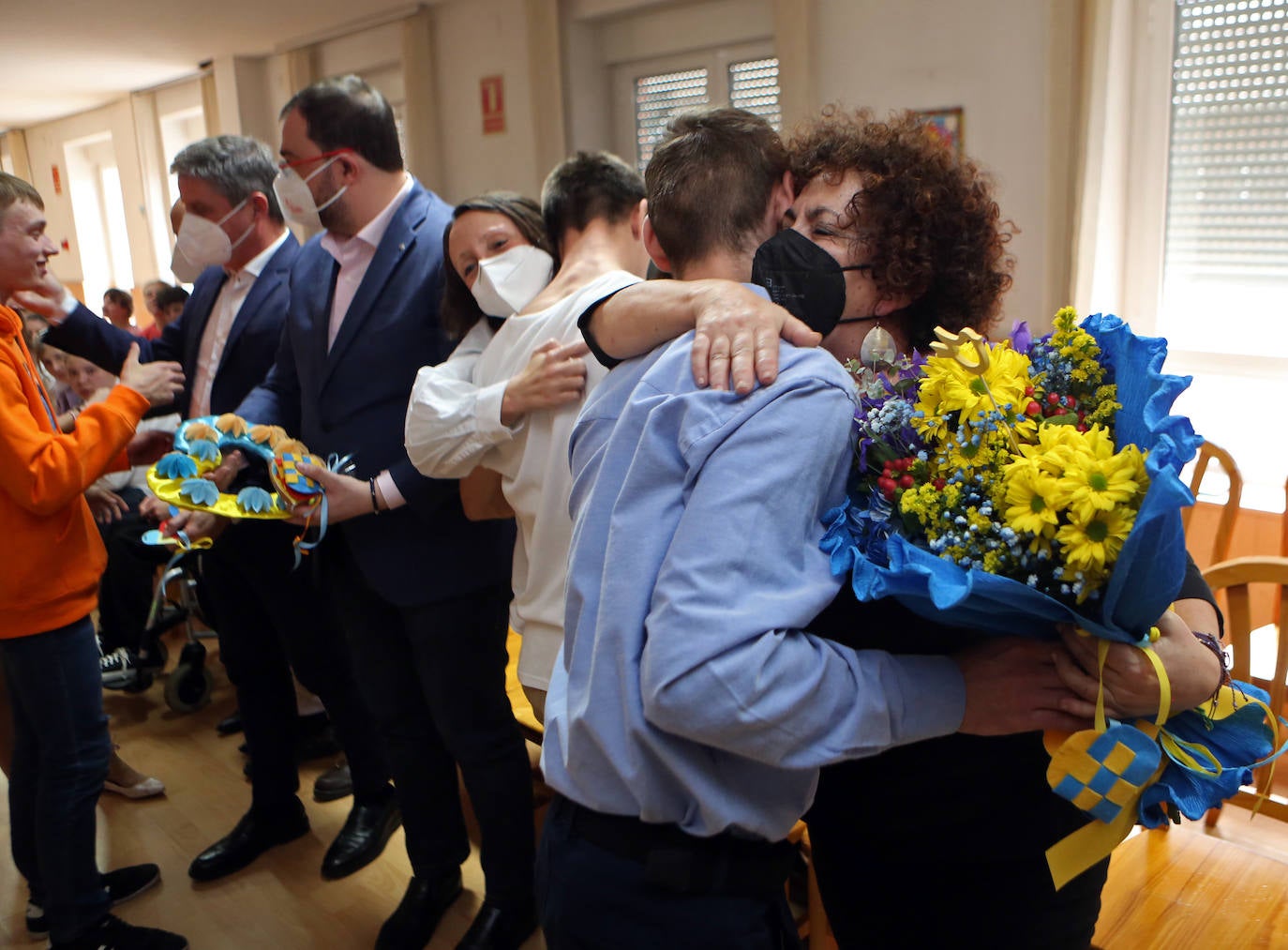 Fotos: Homenaje a Ucrania desde Asturias