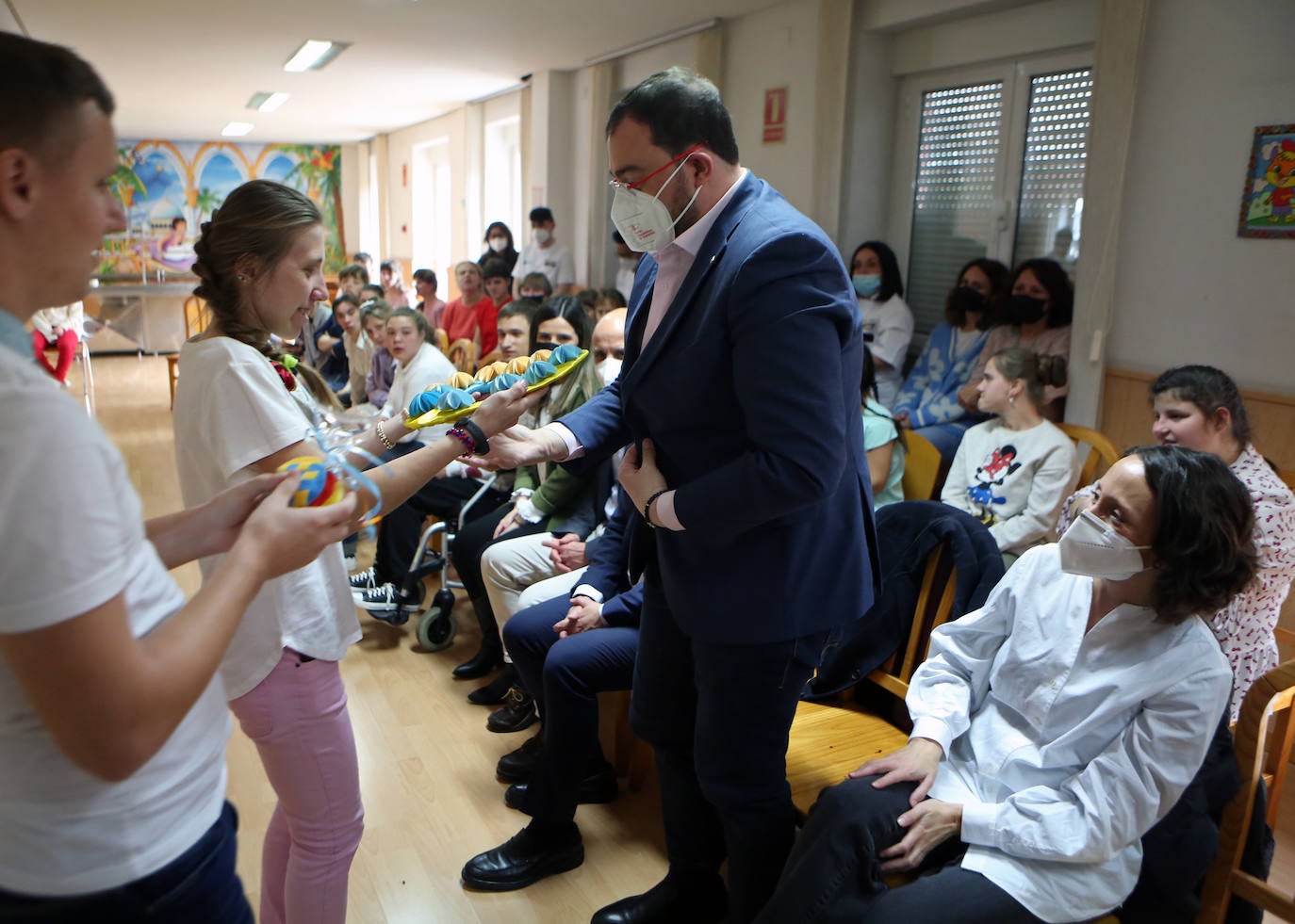 Fotos: Homenaje a Ucrania desde Asturias