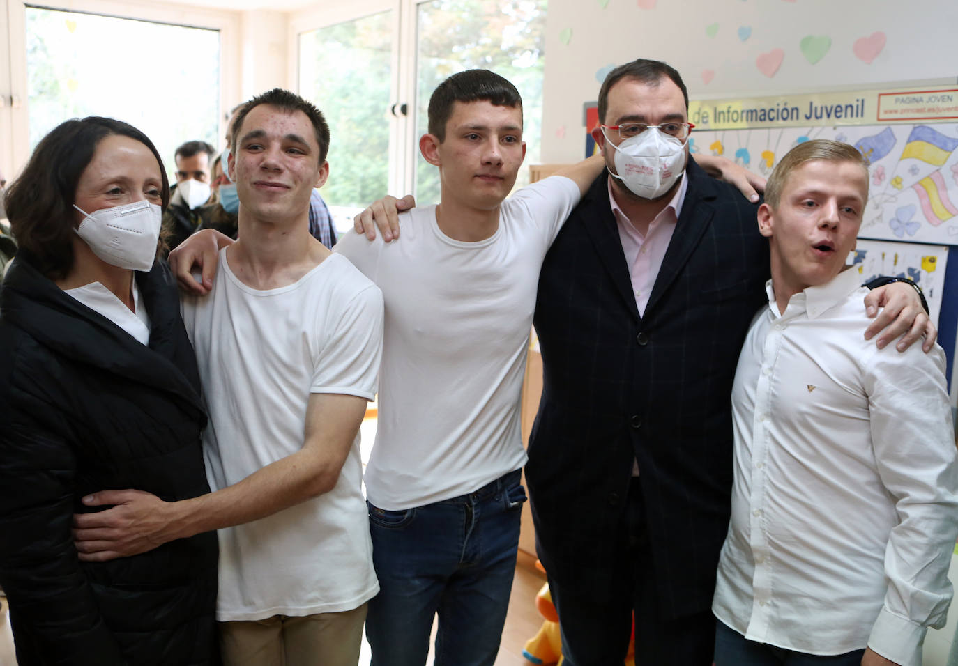 Fotos: Homenaje a Ucrania desde Asturias