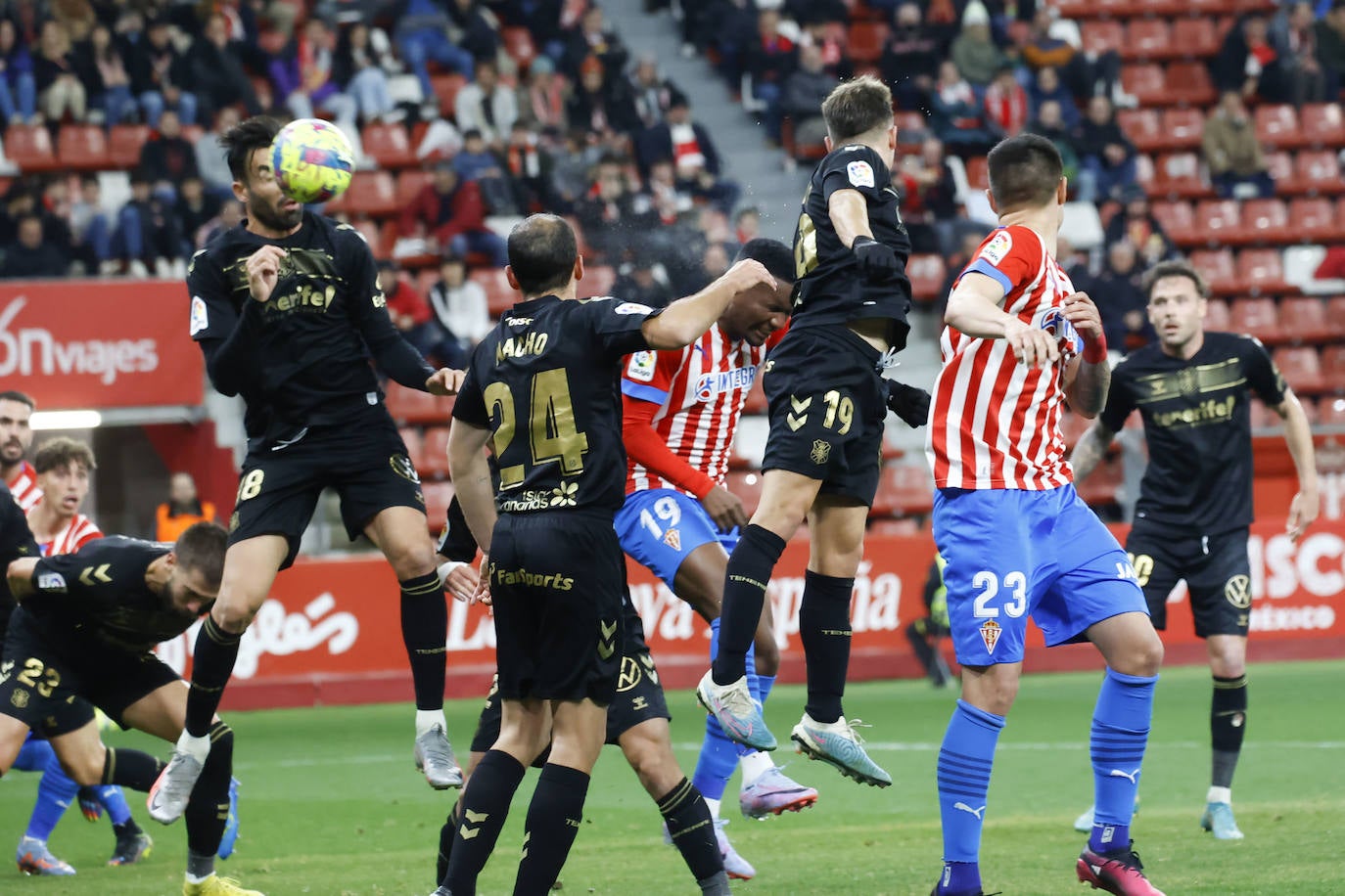 Fotos: Las mejores jugadas del Sporting - Tenerife