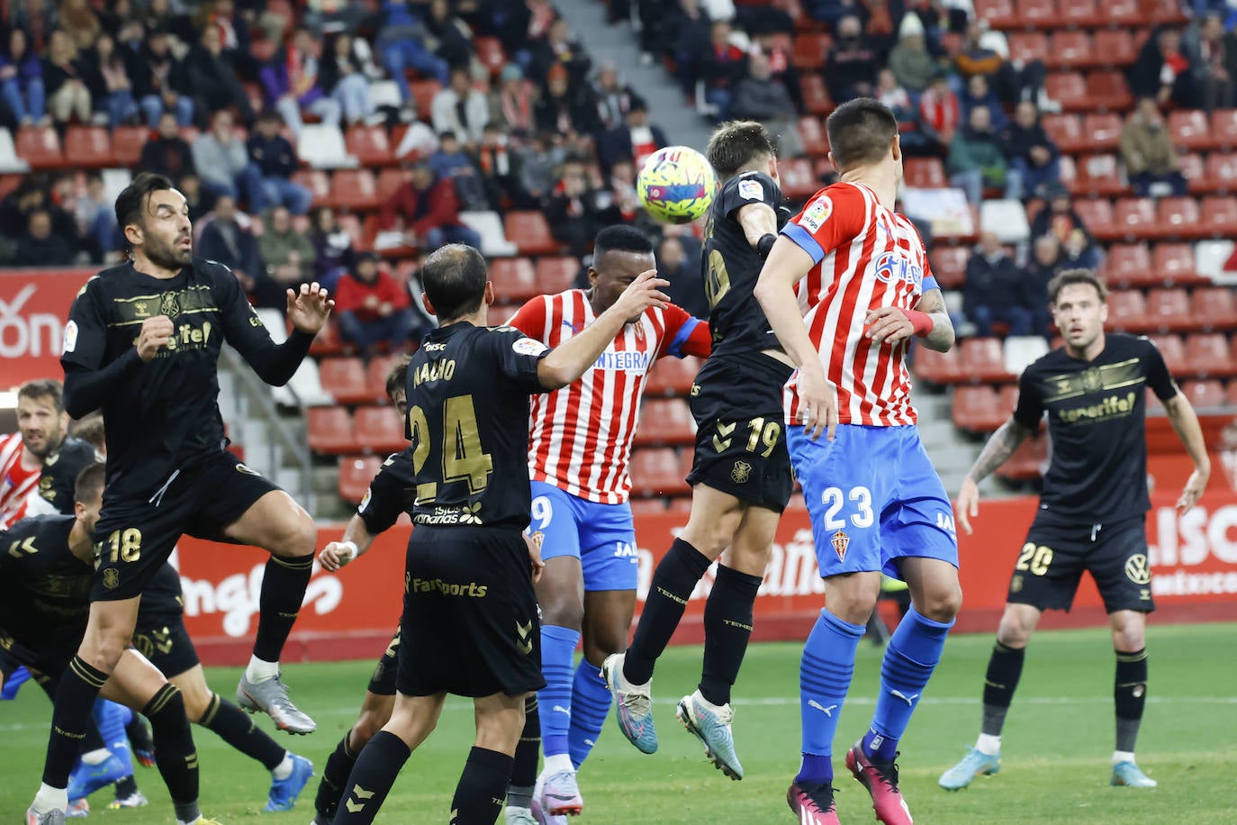 Fotos: Las mejores jugadas del Sporting - Tenerife