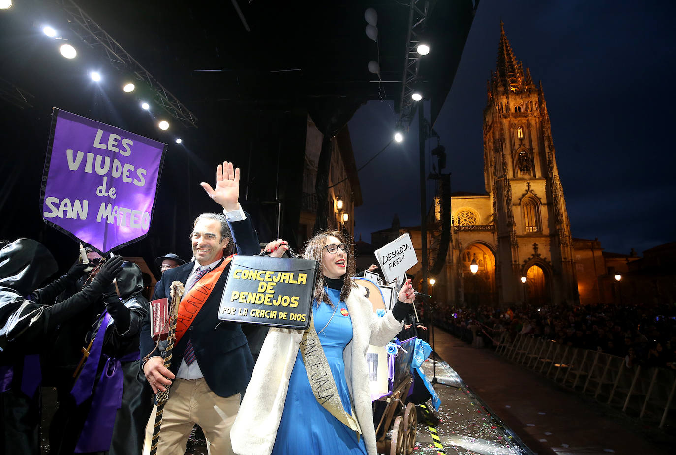 Fotos: Derroche de color y diversión en el carnaval de Oviedo