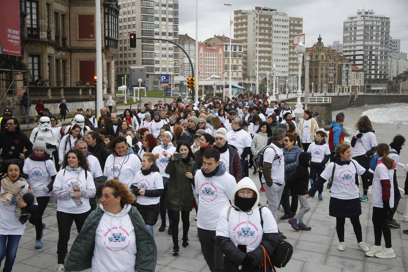 Fotos: Marcha en Gijón por el síndrome de Noonan