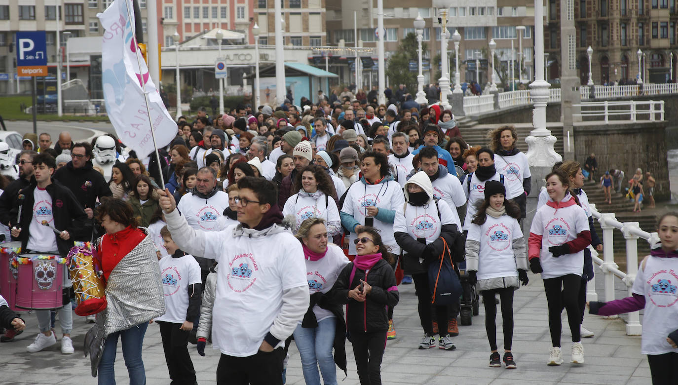 Fotos: Marcha en Gijón por el síndrome de Noonan