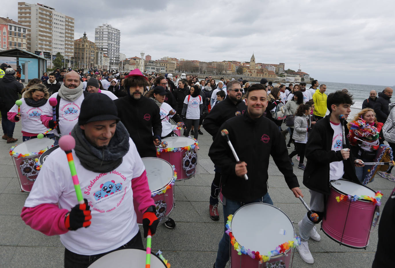 Fotos: Marcha en Gijón por el síndrome de Noonan