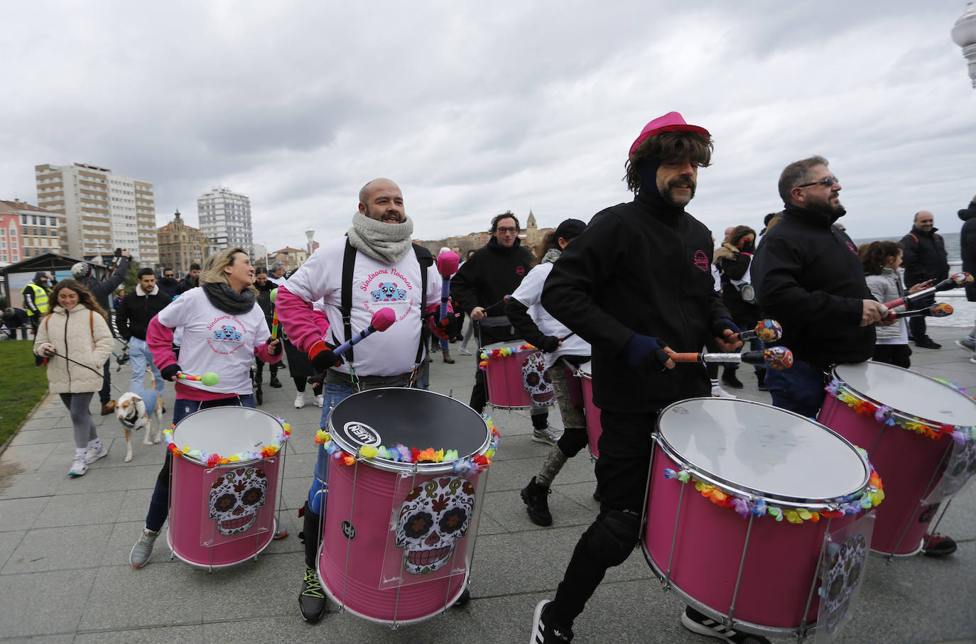 Fotos: Marcha en Gijón por el síndrome de Noonan