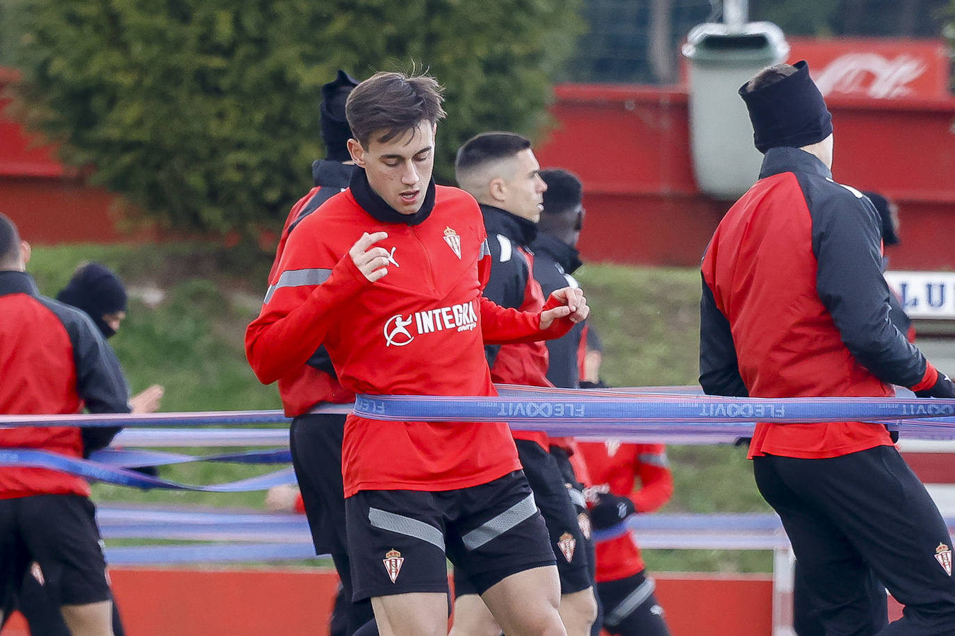 Fotos: Entrenamiento del Sporting (28/02/2023)