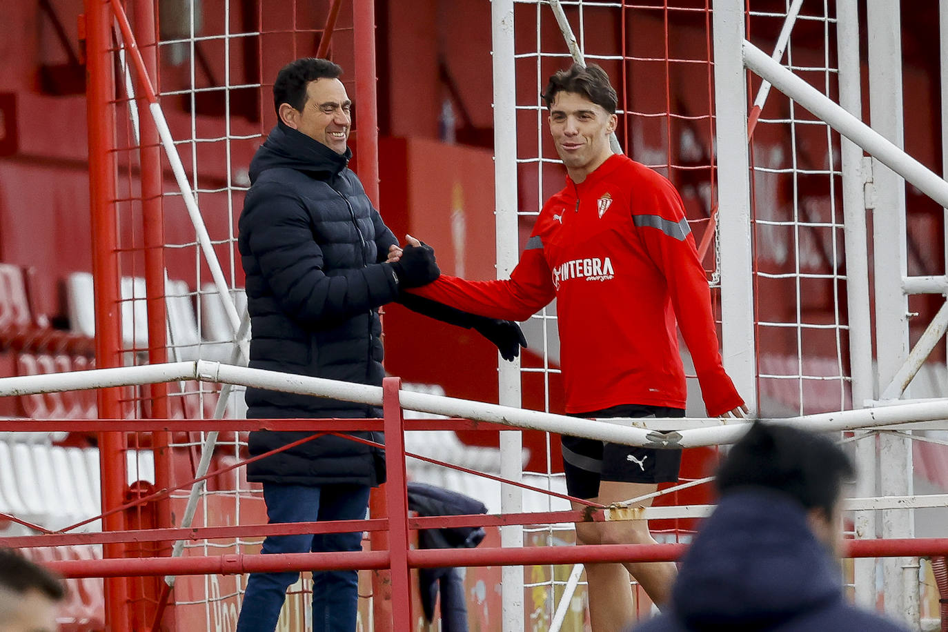 Fotos: Entrenamiento del Sporting (28/02/2023)