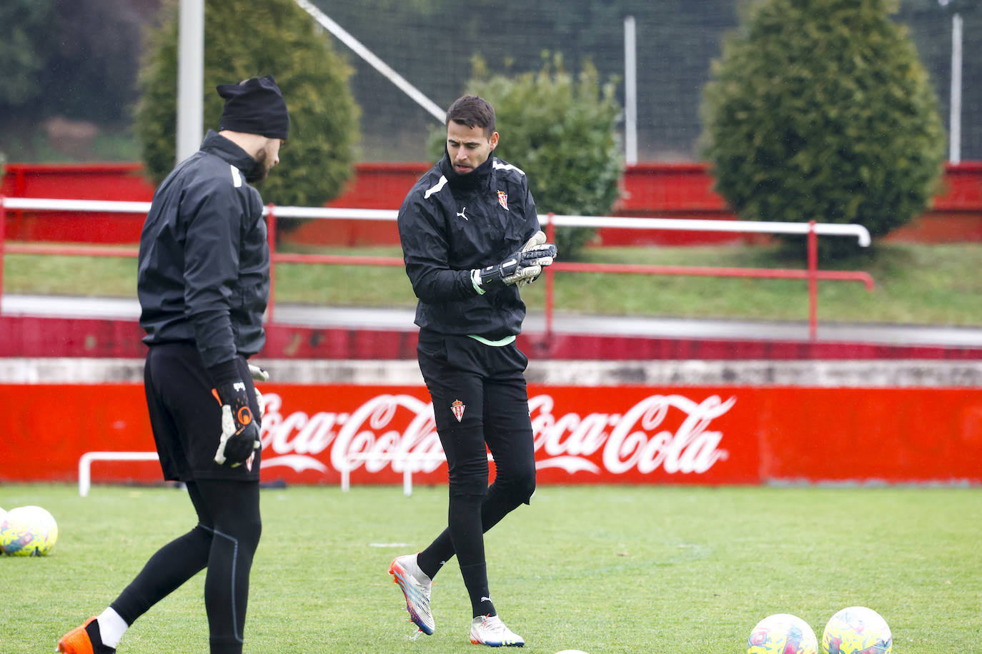 Fotos: Entrenamiento del Sporting (01/03/2023)