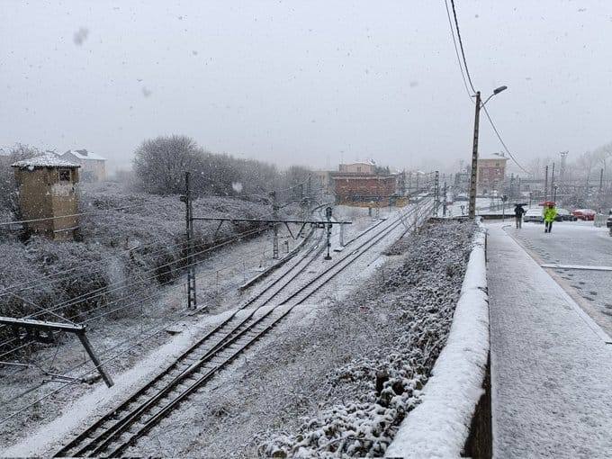 Fotos: Nieve y frío en Asturias