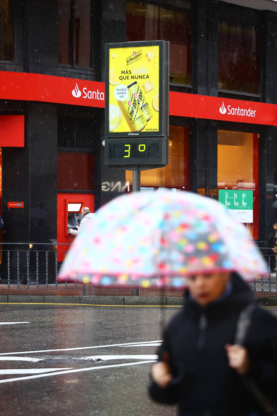 Fotos: Nieve y frío en Asturias