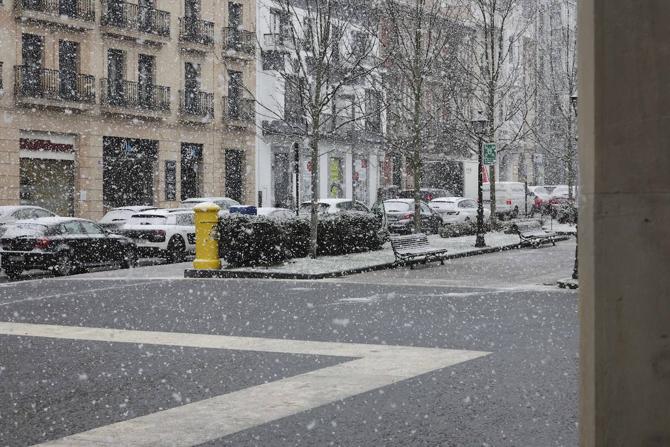 Fotos: Nieve y frío en Asturias