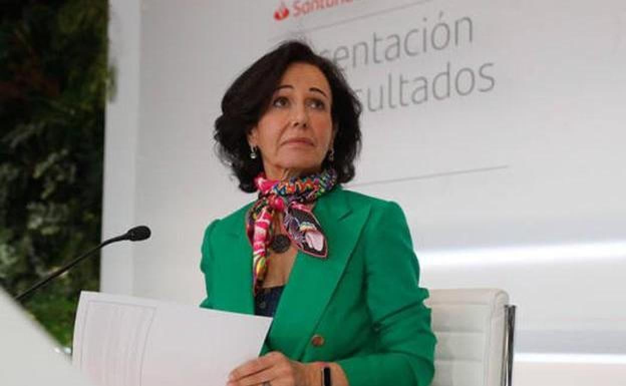 Ana Botín, presidenta del Banco Santander