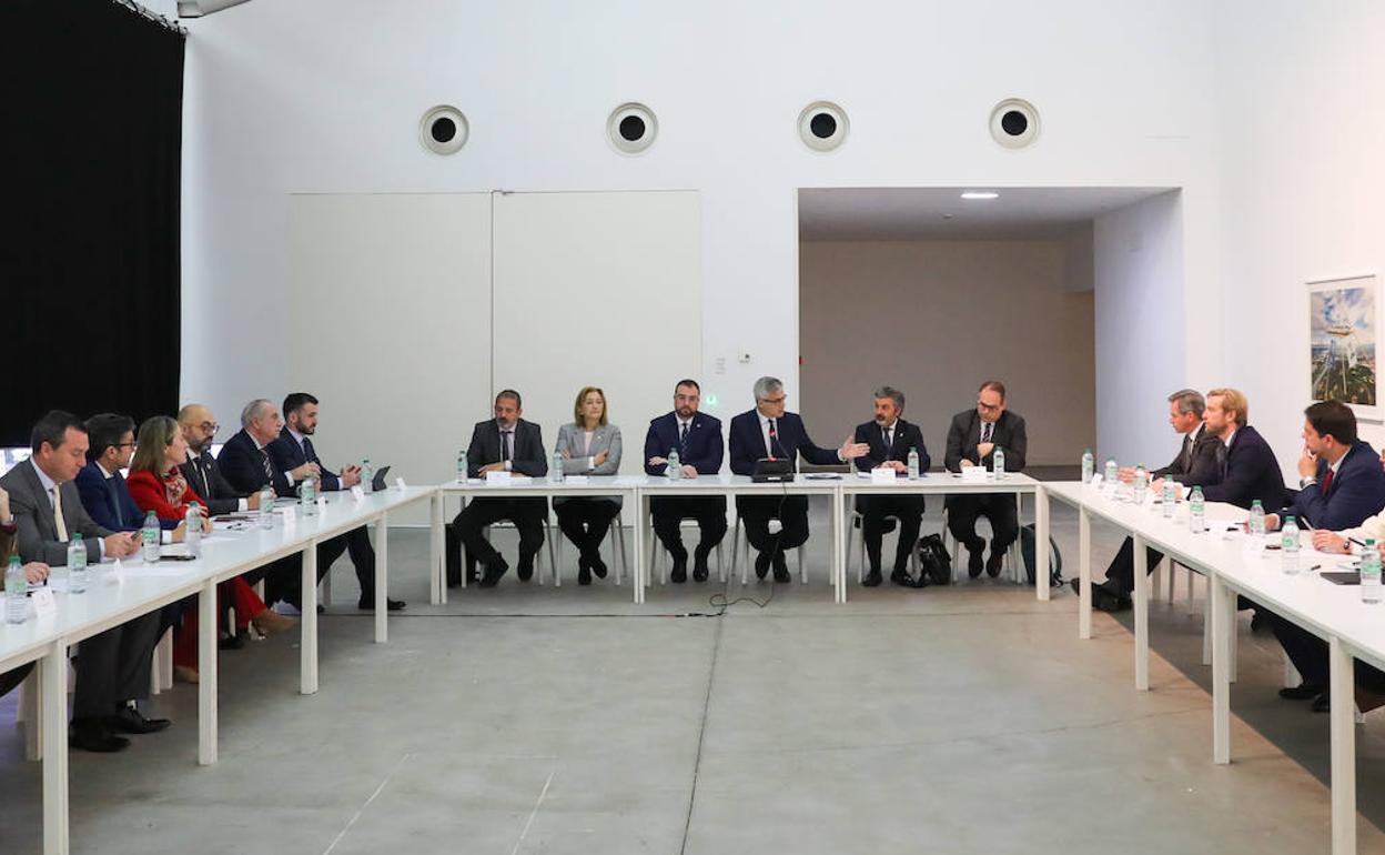 Reunión del Corredor Atlántico en Gijón.