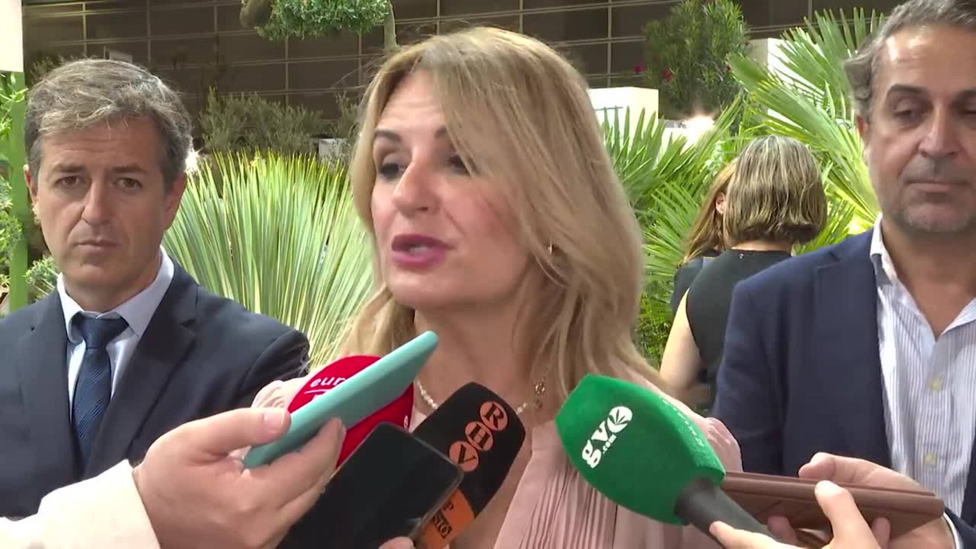 Consellera se opone a un bloqueo en la ampliación del Puerto de Valencia por la investidura