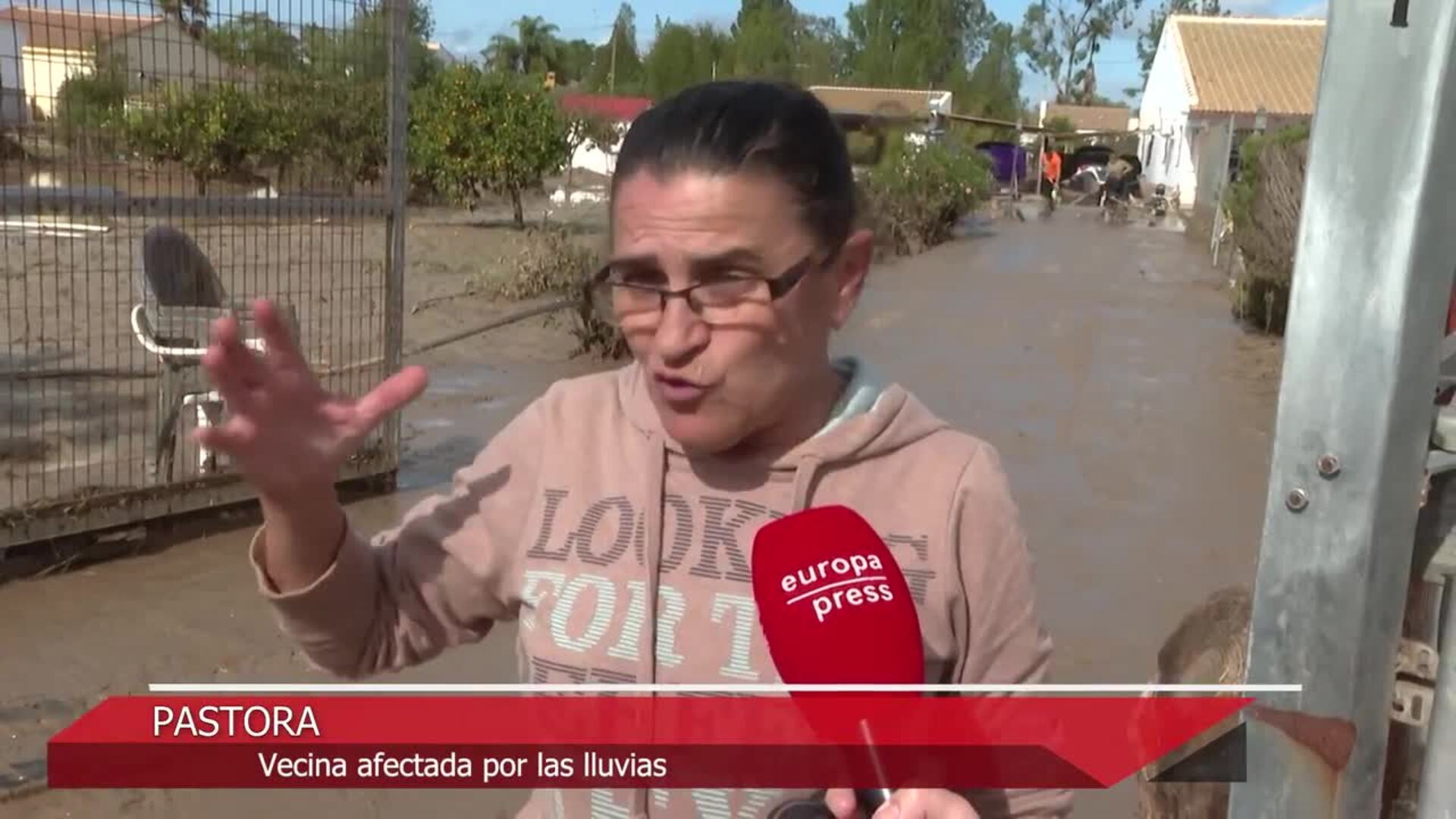 Varios rescatados por anegaciones de casas en Trigueros (Huelva) por la borrasca 'Celine'