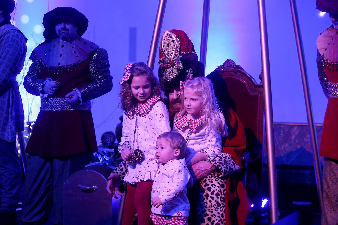 La recepción de los Reyes Magos en Oviedo, en imágenes