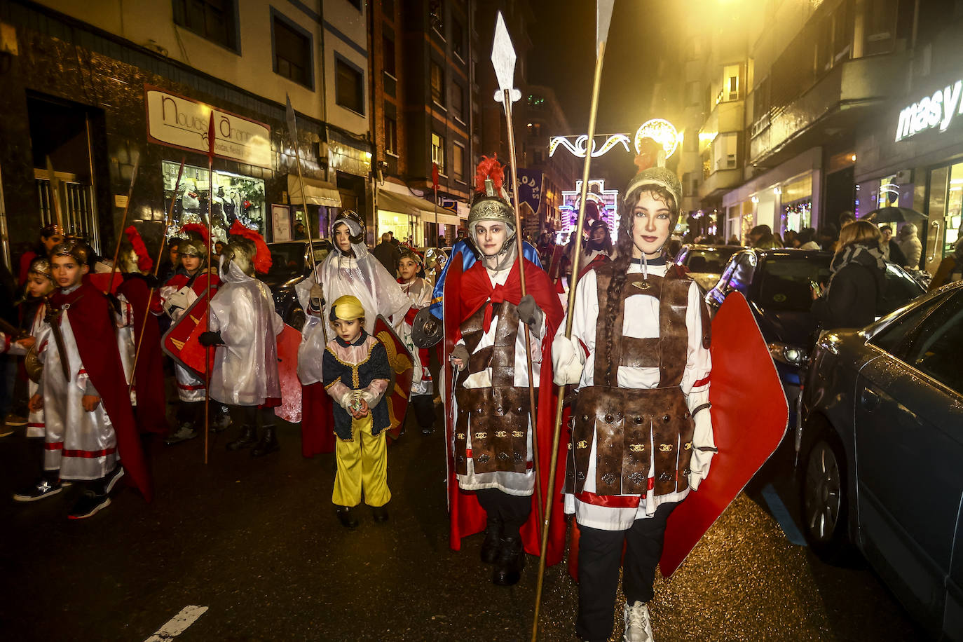 Las mejores imágenes de la cabalgata de Mieres