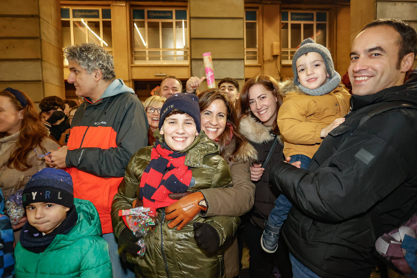 Los Reyes en el Ayuntamiento de Gijón