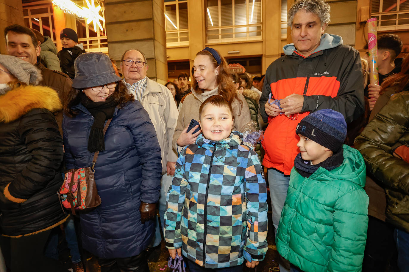 Los Reyes en el Ayuntamiento de Gijón