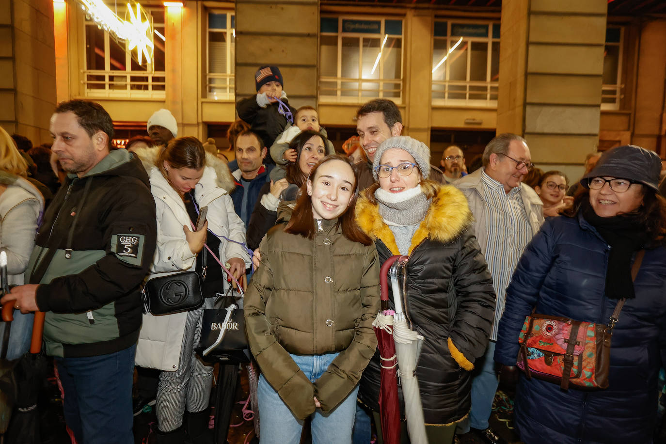 Los Reyes en el Ayuntamiento de Gijón